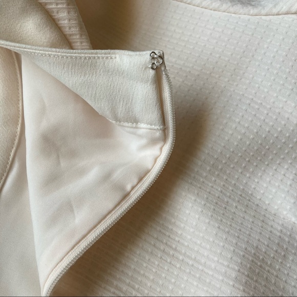 Club Monaco Cream Sheath Dress size 6 - Picture 10 of 11